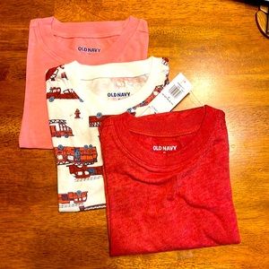 NWT - Old Navy 4T Short Sleeve Cotton Shirts